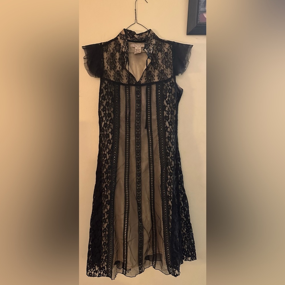 Vintage Free People Lace Dress Size M